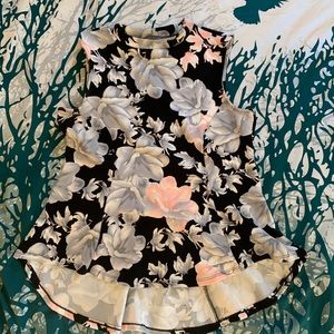 Suzy Sheir floral top